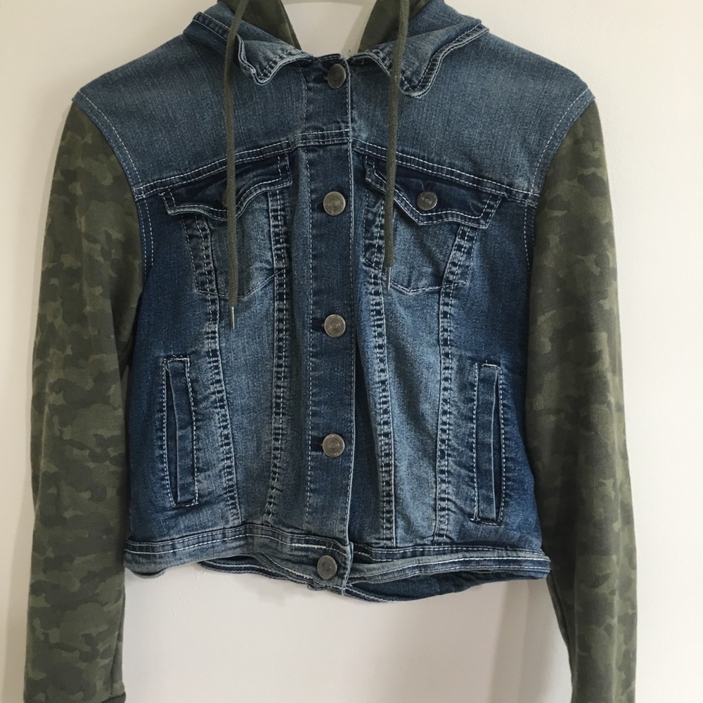 Wallflower Authentic Denim Hooded Jacket